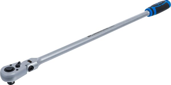 Gelenkknarre | arretierbar | extra lang | Abtrieb Außenvierkant 12,5 mm (1/2") | 609 mm