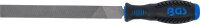 Werkstattfeile | flachstumpf | Hieb 1 | 150 mm