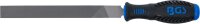 Werkstattfeile | flachstumpf | Hieb 2 | 150 mm