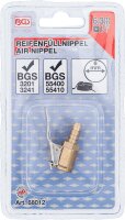 Reifenfüllnippel | 6,3 mm (1/4")