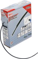 Schrumpfschlauch-Box | schwarz | Ø 2,5 mm | 10 m