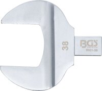 Einsteck-Maulschlüssel | 38 mm | Aufnahme 14 x 18 mm