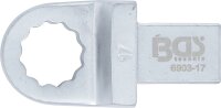 Einsteck-Ringschlüssel | 17 mm | Aufnahme 14 x 18 mm