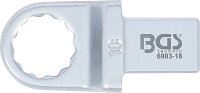 Einsteck-Ringschlüssel | 18 mm | Aufnahme 14 x 18 mm