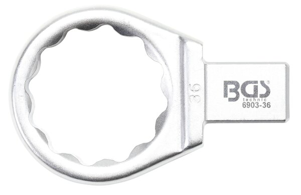 Einsteck-Ringschlüssel | 36 mm | Aufnahme 14 x 18 mm