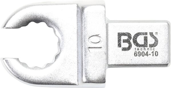 Einsteck-Ringschlüssel | offen | 10 mm | Aufnahme 9 x 12 mm