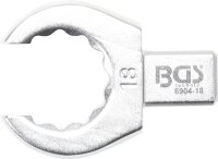 Einsteck-Ringschlüssel | offen | 18 mm | Aufnahme 9...