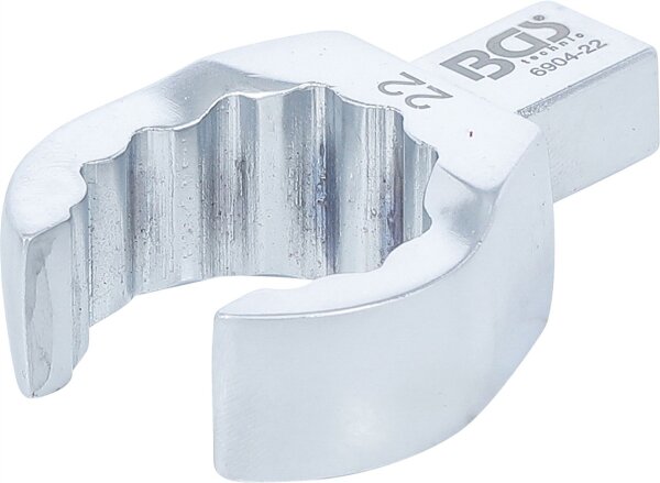 Einsteck-Ringschlüssel | offen | 22 mm | Aufnahme 9 x 12 mm