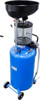 Druckluft-Öl-Absauggerät mit Altöl-Aufnahmebehälter | 80 l
