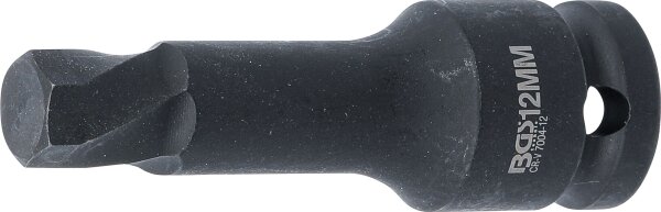 Schraubenausdreher | Antrieb Innenvierkant 12,5 mm (1/2") | für defekten Innensechskant 12 mm