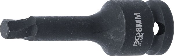 Schraubenausdreher | Antrieb Innenvierkant 12,5 mm (1/2") | für defekten Innensechskant 8 mm