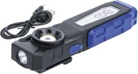 COB-LED-Werkstattleuchte mit Magnet und Haken | klappbar
