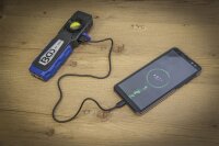 COB-LED-Werkstattleuchte mit Magnet und Haken | klappbar