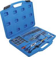 Gewindeschneid-Satz | Zoll | 1/4" - 1/2" | 56-tlg.