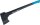 Universalaxt | glasfaserverstärkter Nylonstiel | 1800 g