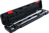 Drehmomentschlüssel-Satz | Abtrieb Außenvierkant 6,3 mm (1/4") 5 - 25 Nm, 12,5 mm (1/2") 28 - 210 Nm | 5-tlg.