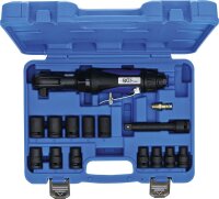 Druckluft-Ratschenschrauber-Satz | 12,5 mm (1/2") | 102 Nm | 14-tlg.