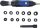 Druckluft-Ratschenschrauber-Satz | 12,5 mm (1/2") | 102 Nm | 14-tlg.