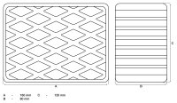 Gummiauflage | für Hebebühnen | 160 x 120 x 80 mm