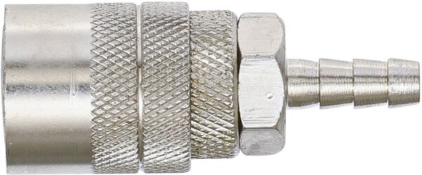 Druckluft-Schnellkupplung mit 6 mm Schlauchanschluss | USA / Frankreich