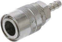 Druckluft-Schnellkupplung mit 6 mm Schlauchanschluss |...