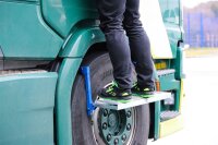 Reifen-Klapptritt | einstellbar | für Lkw