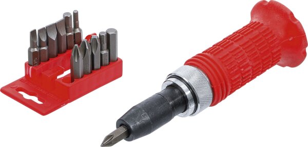 Hand-Schlagschrauber-Satz inkl. Bits | Abtrieb Innensechskant 12,5 mm (1/2")