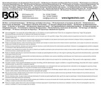 VDE-Bit-Einsatz-Satz | Antrieb Innenvierkant 12,5 mm (1/2") | T-Profil (für Torx) T20 - T55 | 10-tlg.