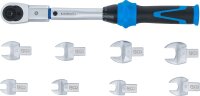 Drehmomentschlüssel-Satz | für 9 x 12 mm Einsteckwerkzeuge | 6 - 30 Nm | 10-tlg.
