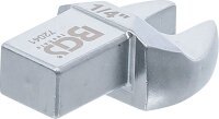 Einsteck-Maulschlüssel | 1/4" | Aufnahme 9 x 12 mm