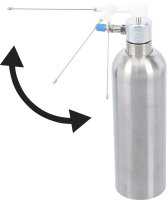 Druckluft-Sprühflasche | Edelstahl | rostfrei | 650 ml