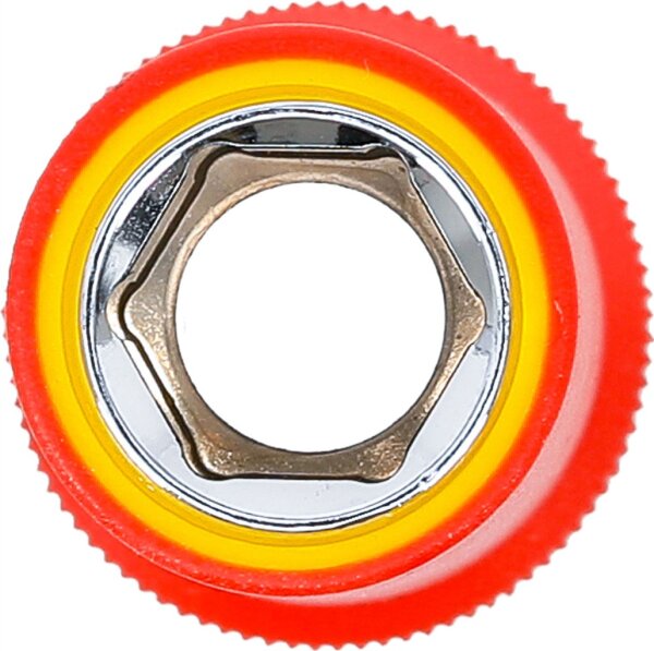 VDE-Steckschlüssel-Einsatz Sechskant | Antrieb Innenvierkant 12,5 mm (1/2") | SW 13 mm