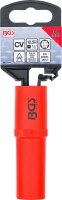 VDE-Steckschlüssel-Einsatz Sechskant | Antrieb Innenvierkant 12,5 mm (1/2") | SW 14 mm