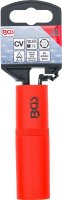 VDE-Steckschlüssel-Einsatz Sechskant | Antrieb Innenvierkant 12,5 mm (1/2") | SW 16 mm