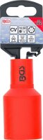 VDE-Steckschlüssel-Einsatz Sechskant | Antrieb Innenvierkant 12,5 mm (1/2") | SW 30 mm