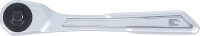 Umschaltknarre | extra flach | feinverzahnt | Abtrieb Außenvierkant 6,3 mm (1/4")