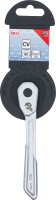 Umschaltknarre | extra flach | feinverzahnt | Abtrieb Außenvierkant 6,3 mm (1/4")