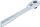 Umschaltknarre | extra flach | feinverzahnt | Abtrieb Außenvierkant 6,3 mm (1/4")