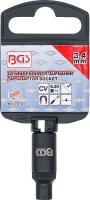 Gewindebohrer-Aufnahme-Steckschlüssel-Einsatz | 6,3 mm (1/4") | 3,4 mm