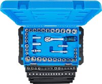 Steckschlüssel-Satz Sechskant | Antrieb 6,3 mm (1/4") / 10 mm (3/8") / 12,5 mm (1/2") | Metrisch und Zollgrößen | 300-tlg.