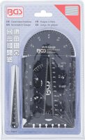 Schrauben- und Gewindeschablone | metrisch | M3 - M20, 0,5 - 13,00 mm