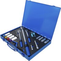 Drehmomentschlüssel-Satz | Abtrieb Außenvierkant 6,3 mm (1/4"), 10 mm (3/8"), 12,5 mm (1/2") | 31-tlg.