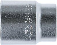Steckschlüssel-Einsatz Zwölfkant | Antrieb Innenvierkant 20 mm (3/4") | SW 36 mm