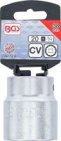 Steckschlüssel-Einsatz Zwölfkant | Antrieb Innenvierkant 20 mm (3/4") | SW 38 mm
