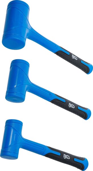 Schonhammer-Satz | rückschlagfrei | Ø 47 / 55 / 65 mm | 450 / 765 / 1275 g | 3-tlg.