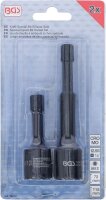 Kraft-Spezial-Bit-Einsatz-Satz | Antrieb Innenvierkant 12,5 mm (1/2") | Innenvielzahn (für XZN) M12 | für VAG | 2-tlg.