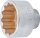 Steckschlüssel-Einsatz Zwölfkant | Antrieb Innenvierkant 20 mm (3/4") | SW 70 mm