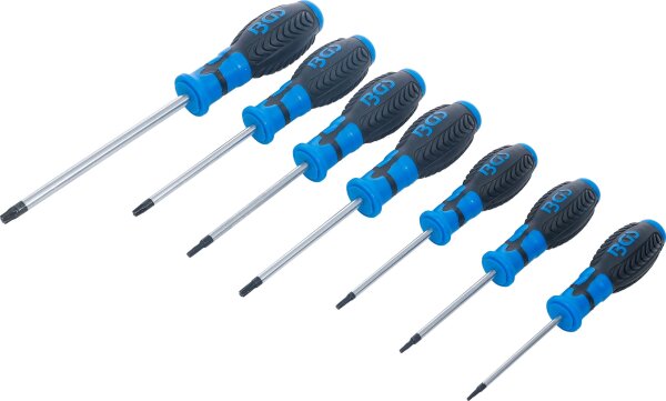 Schraubendreher-Satz | T-Profil (für Torx) | T10 - T40 | 7-tlg.
