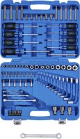 Werkzeugsortiment | 6,3 mm (1/4") + 12,5 mm (1/2") | E-Profil / T-Profil (für Torx) | 84-tlg.