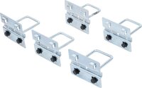 U-Haken-Satz | für Schrankwand-System | 5-tlg.